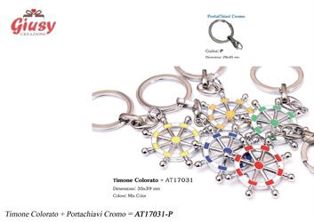Ciondolo Timone Colorato Con Portachiavi