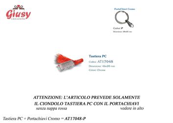 Ciondolo Tastiera PC Con Portachiavi
