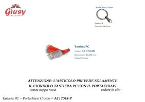 Ciondolo Tastiera PC Con Portachiavi