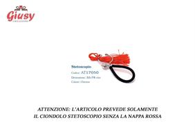 Ciondolo Stetoscopio Chrome 32x78 Mm