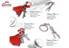 Compasso Chrome 65x20Mm C/Portachiavi