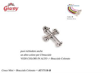 Ciondolo Croce Mini Con Bracciale