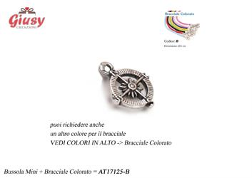 Ciondolo Bussola Mini Con Bracciale
