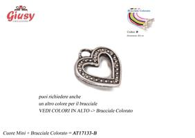 Ciondolo Cuore Mini Con Bracciale