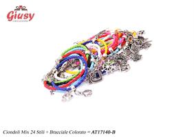 Ciondoli Mix 24 Stili Con Bracciale