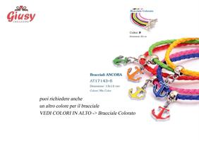 Ciondolo Mini Ancora Mix Con Bracciale