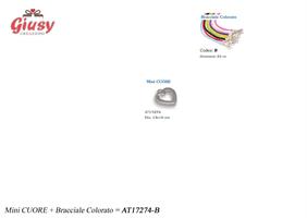 Mini Cuore Chrome Con Bracciale