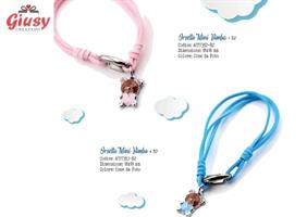 Orsetto Mini Bimba Con Bracciale 18x18Mm