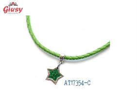 Bracciale Con Mini Stella Glitter 5 Colori Assortiti 18x18Mm