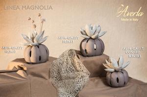 Profumatore Traforato Tortora 10,5x13 Cm Con Magnolia Completo Di Scatola Trofeo