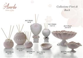 Mongolfiera Bianca Fiori Di Bach Cm 10x18 Completo Di Scatola Trofeo