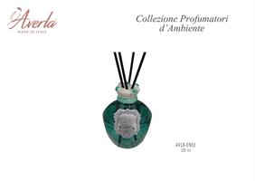 Bottiglia Sella Piccola 100ML Profumo Aria Con Tappo Corona Verde In Porcellana Di Capodimonte Completo Di Scatola Trofeo
