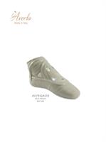 Scarpa Ballerina In Porcellana Di Capodimonte Bianca Con Led 15,5xh.8Cm Completa Di Scatola