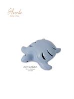 Tartaruga Marina in Ceramica Di Capodimonte Avion Con Led 14xh.12Cm Completa Di Scatola