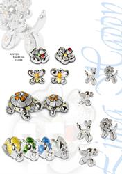 Fiori Argento 2 Assortiti 5x4CM 12288