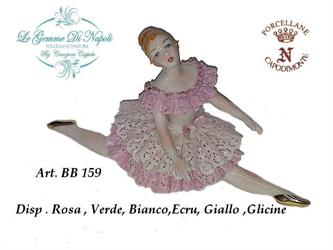 Ballerina Su Spaccata Grande di Ceramica Completa Di Astuccio Disponibile Su richiesta in Altri Colori
