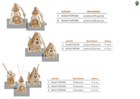 Profumatore Casetta Con Tetto Spiovente H 14 Cm Tortora