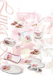Porta Burro Linea Rose 9x10 Cm Con Astuccio 1*36
