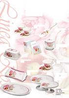 Alzata Piccola Linea Rose 22x10 Cm Con Astuccio 1*6