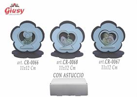 Icona Religiosa In Legno 11x12Cm Sacra Famiglia Completa Di Scatola