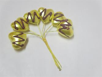 Cuore Party Giallo 36*144