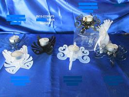 Candeliere Plexi 11x6 Ambra Con scatola Plexi