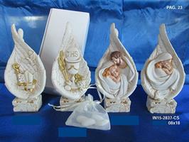 Goccia Resina 8x18 Cm Madonna Con Scatola