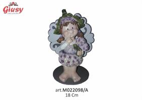 Albero Della Vita Con Bimba Ortensia 18 Cm