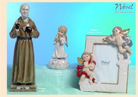 Padre Pio 29,5 Cm Porcellana Navel    1*12