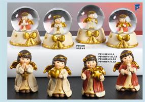 Angelo 6Cm 4 Soggetti Assortiti In Resina 4*12