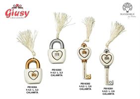 Calamita Chiave Numero 25 Con Nappina 6,5 Cm In Resina 24*192