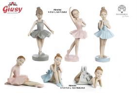 Ballerina In Resina 3 Soggetti Assortiti Con Box 22.3 Cm   3*18