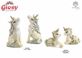 Calamita Unicorno In Resina 2 Soggetti Assortiti 7 Cm 12*192