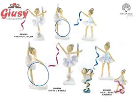 Ballerina Nastro In Resina A Calamita 2 Soggetti Assortiti 12*192