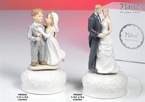SpoSi Su Carillon In Porcellana Navel H.19,5 Cm Completi Di Scatola 1*18
