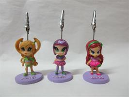 Clips Portafoto Poppixie Resina 6 Cm 3 Soggetti Assortiti