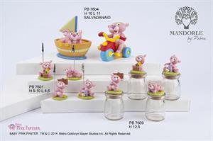 Barattolo Con Pantera Rosa 4 Soggetti Assortiti 12,5 Cm  4*36