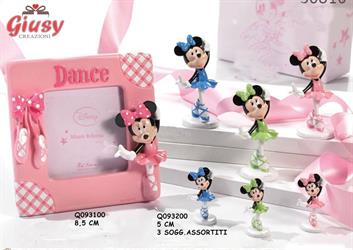 Walt Disney Portafoto  Minnie Ballerina In Resina 8,5 Cm Completo Di Astucco 1*12