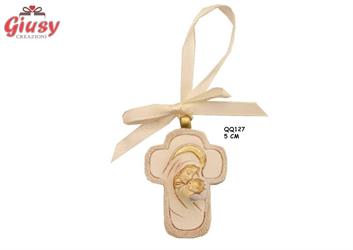 Croce Appendino Madonna Con Bambino 5 Cm     12*288