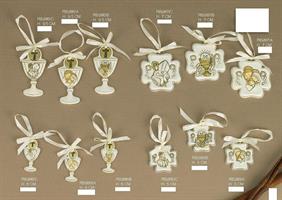 Appendino Croce Sacra Famiglia In Resina 5 Cm    12*288