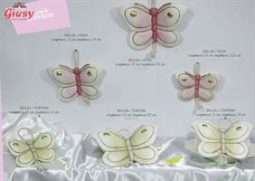 Farfalla Maxi In Ceramica Di Capodimonte Collezione Matrimonio 15Cm