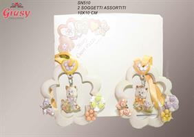 Gatto Da Appendere 2 Soggetti Assortiti Con Scatola 2*72