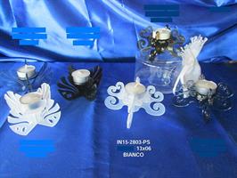 Candeliere Plexi 13x6 Bianco Scatola Plexi