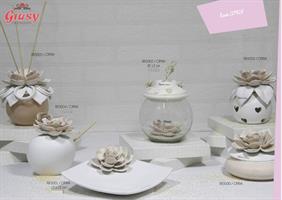 Sfera In Ceramica Di Capodimonte Con Led Collezione Matrimonio