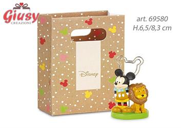 Segnaposto Mickey Con Leone Completo Di Shopper h.6,5/8,3 Cm 1*144