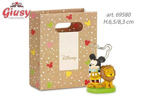 Segnaposto Mickey Con Leone Completo Di Shopper h.6,5/8,3 Cm 1*144