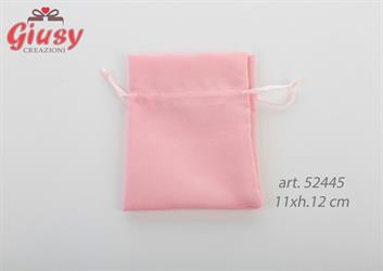 Saccheto Cotone Rosa 11xh.12 Cm 12*720