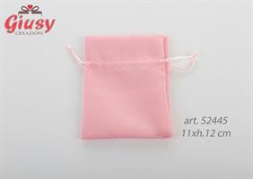 Saccheto Cotone Rosa 11xh.12 Cm 12*720