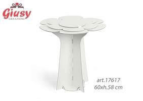 Espositore Tavolino In Cartoncino Accoppiato A Forma Di Fiore 2*10