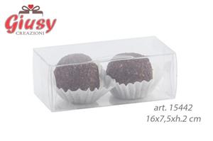 Scatola In Pvc Trasparente  16x7,5xh.2 Cm 10*200